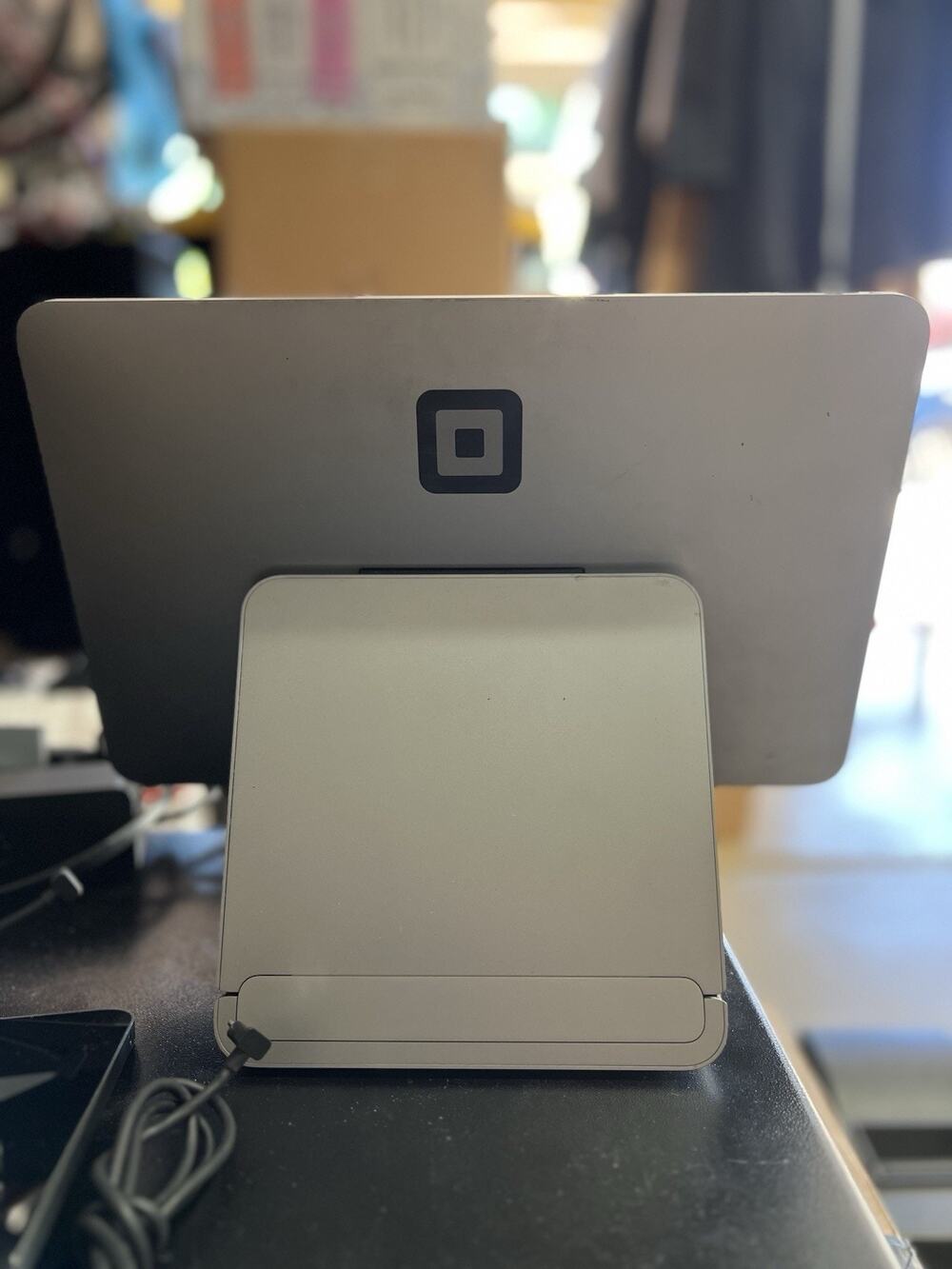 Square Register POS System - Black Rear Facing Customer Screen / Card Swipe